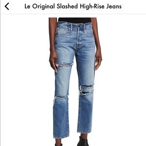 BNWT Frame Le Original ripped jeans